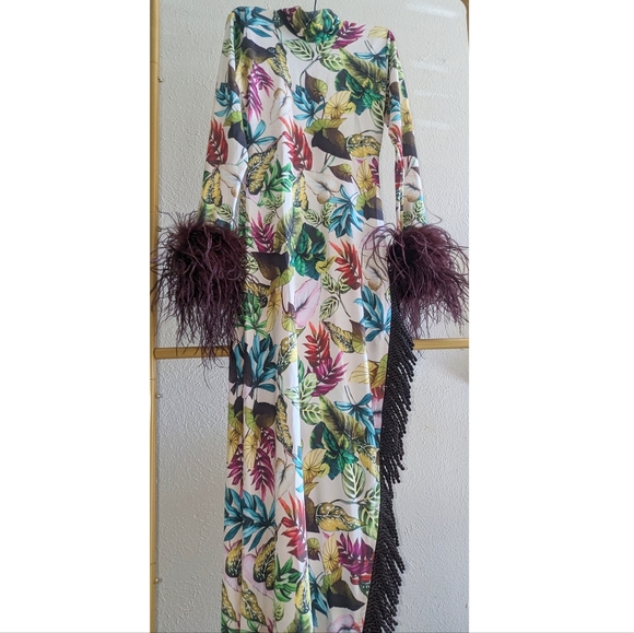 Leaf it up me :Statement Dress - Picture 2 of 2